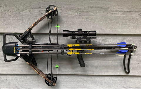 Vertical Crossbow Arrows